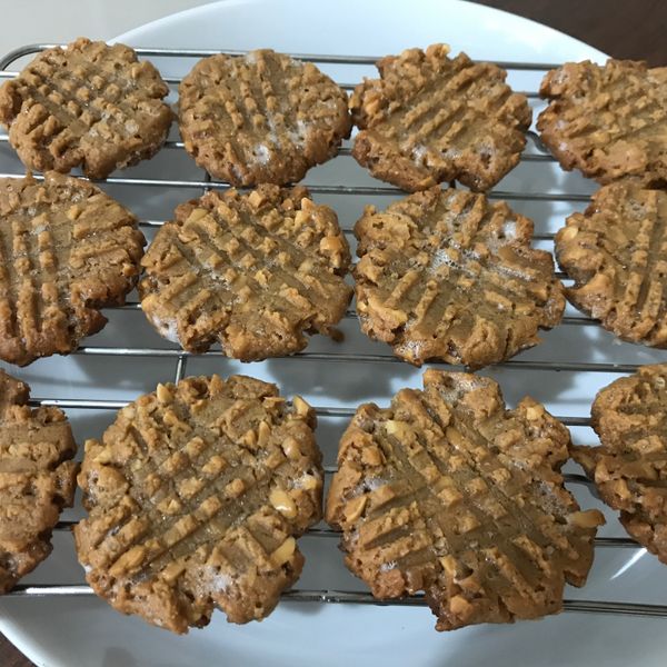 花生手工餅乾 : Sophie一起做