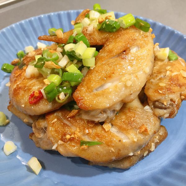免炸椒鹽雞翅～美味下酒菜 : 廖雅雅一起做