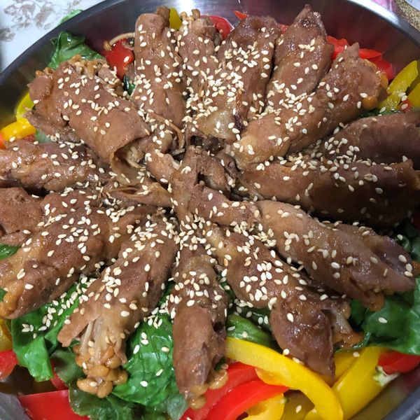 照燒金針菇肉捲:Rex Hsu 一起做