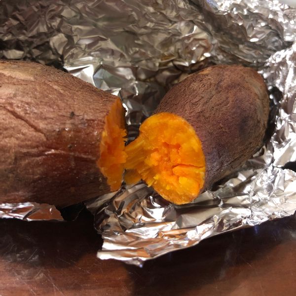 烤箱烤地瓜：karenchen1981 一起做