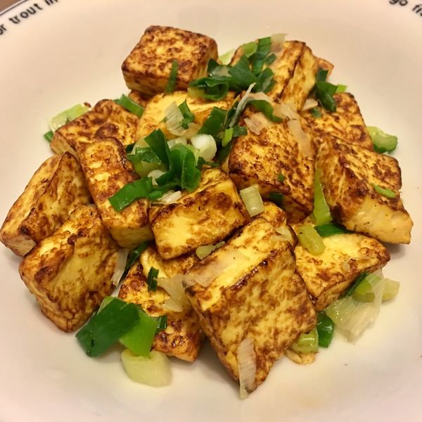 香煎雞蛋豆腐：Laura 一起做