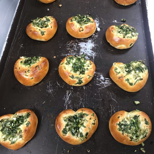 台式蔥花麵包：May Yeh 一起做