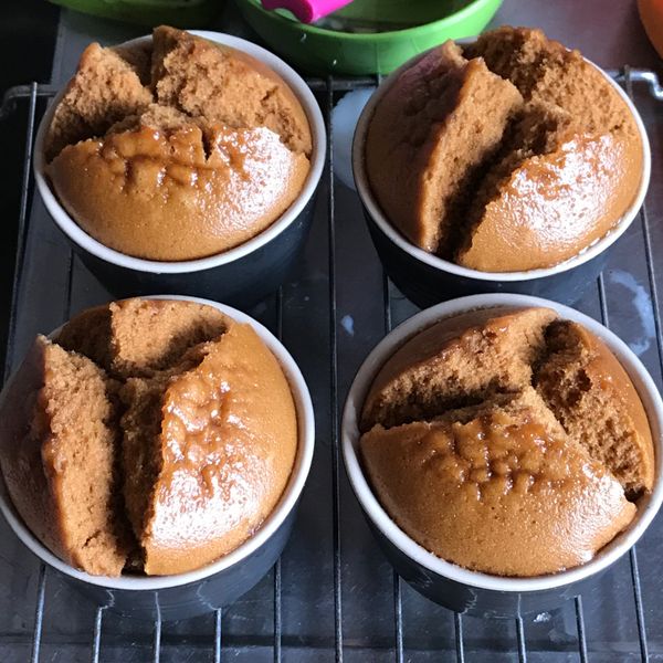 造型模做QQ黑糖糕（泡打粉版本） : Vivian Lin一起做