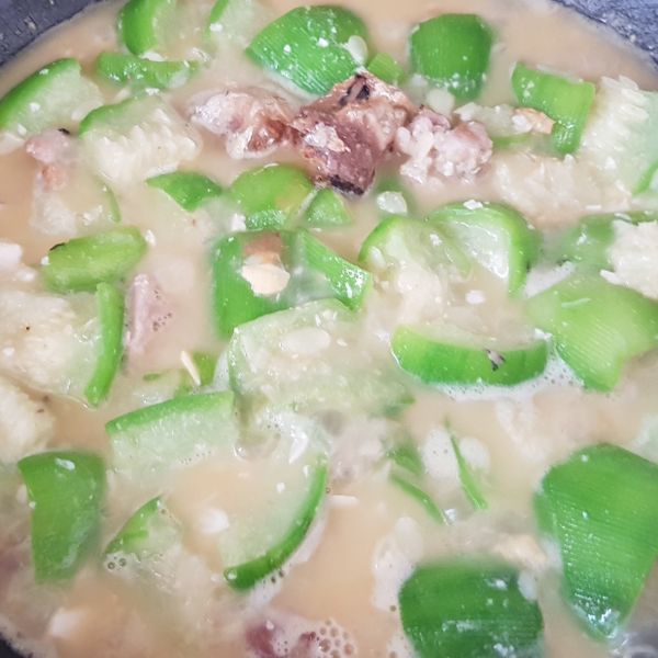 【豐禾元物料理】鹹蛋絲瓜 : 許家蓉一起做