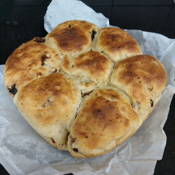 優格果乾軟麵包(免揉):Felicia Huang 一起做