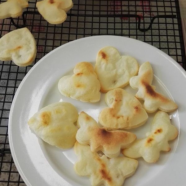 孩子健康零嘴-香酥脆口蒜味洋芋片：Suellen Hu 一起做