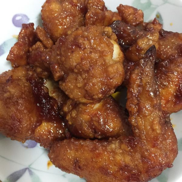 韓式炸雞 : nini一起做