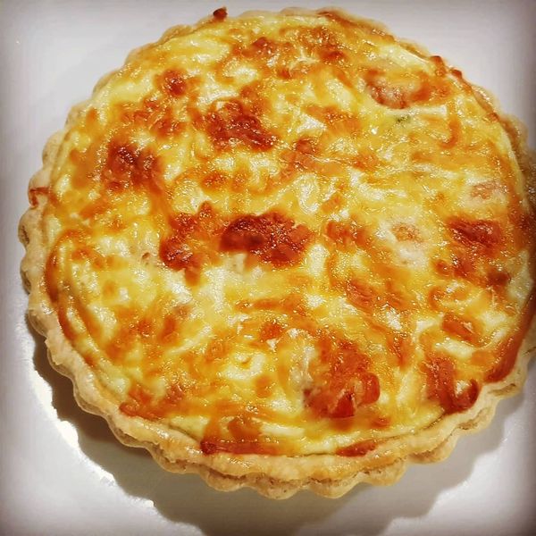 培根馬鈴薯鹹派：Alvin 一起做