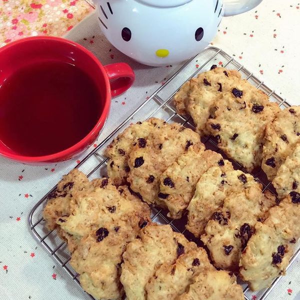 鄉村風玉米麥片手工餅乾❤親子玩烘焙 : 洪太一起做