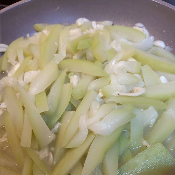 蝦米瓠瓜 : Amanda一起做