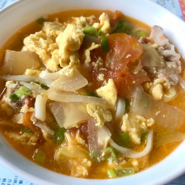 (超快速+超簡單) 蕃茄煨麵 : Meggy一起做