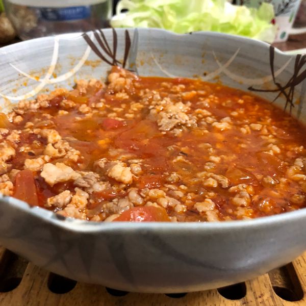 露營蕃茄義大利麵 : 詹姆斯胖的一起做