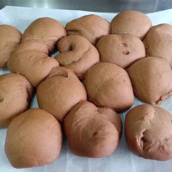 爆漿巧克力小餐包：張小杏 一起做