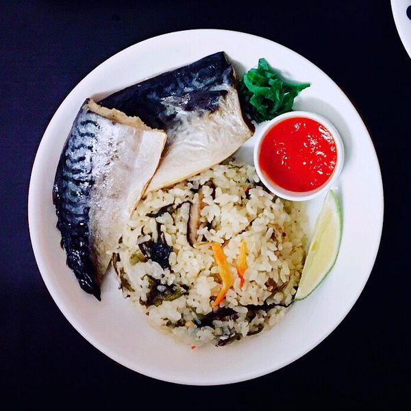 鯖魚炊飯 : Zoe L一起做