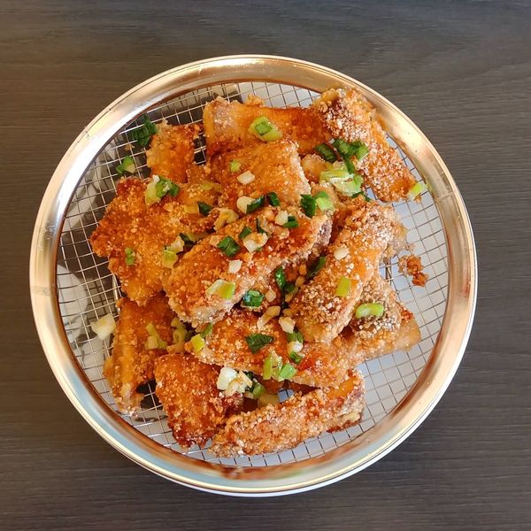 椒鹽魚片 : Bella huang一起做