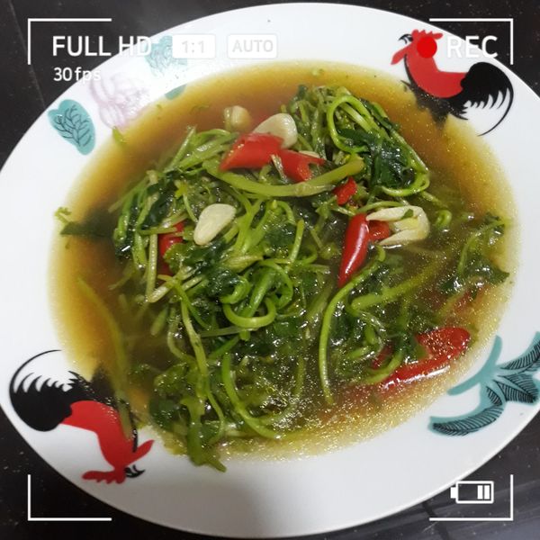 ♡蒜香炒西洋菜♡ : Jacqueline Cho一起做