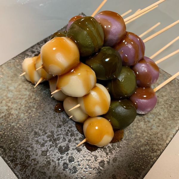 （花見／月見）三色糰子【清爽日式和菓子】 : Mark Mark一起做