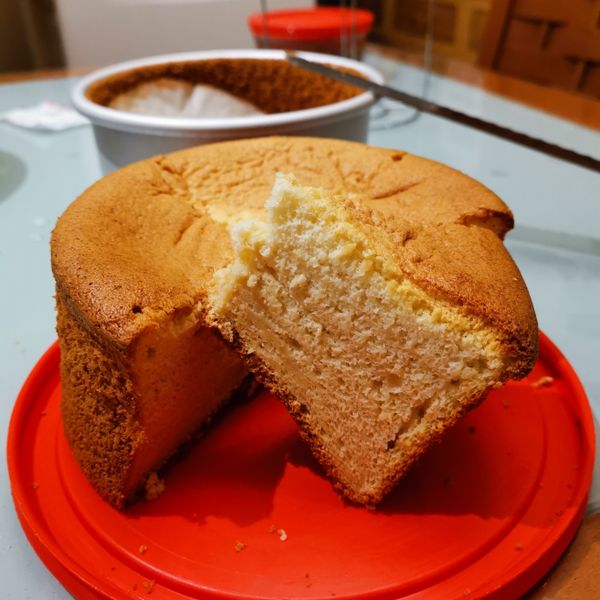 蜂蜜戚風蛋糕 : LuLu's Kitchen一起做