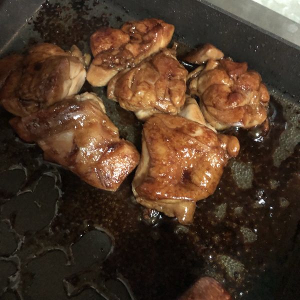 4樣材料的好吃照燒雞腿肉 : 料理樂❤️一起做