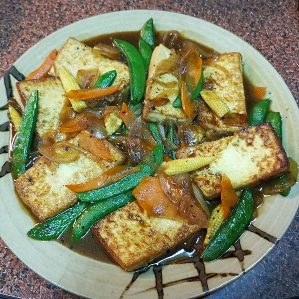 黑胡椒香煎豆腐：Penny 一起做