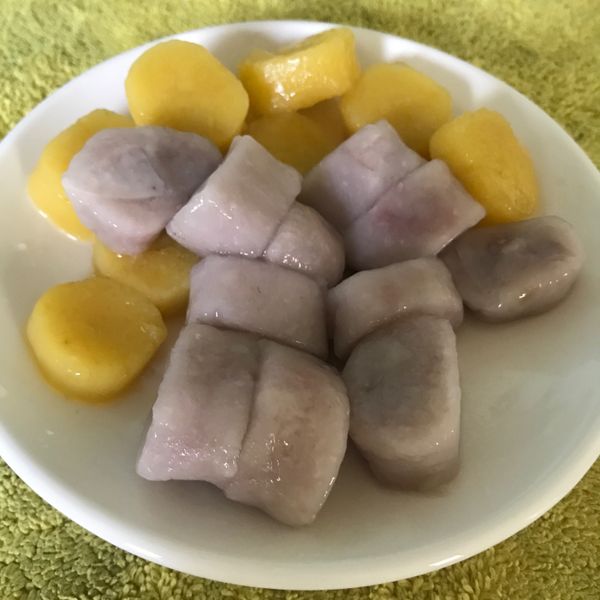 芋圓＆地瓜圓 : 秀鈴一起做