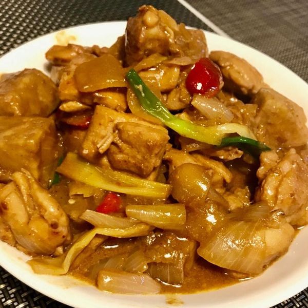 【金門高粱飄香料理】辣腐乳燒芋頭雞丁 : Jo一起做