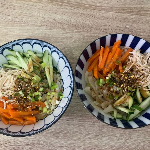 快速料理❤️日式胡麻涼麵 : Betty Li一起做