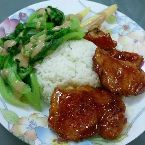 照燒雞腿蓋飯 : Sonia一起做