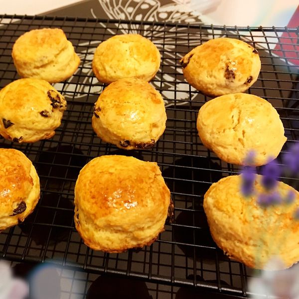 超簡單又美味鬆軟的司康（Video) : shine一起做