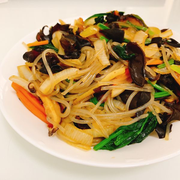 韓式拌冬粉：嘎逼 一起做