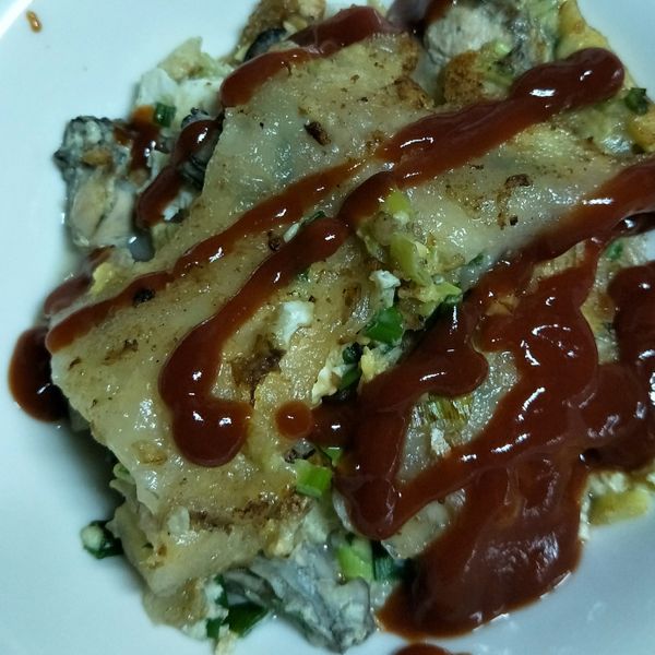 lanni 美味蚵仔煎 : Amy一起做