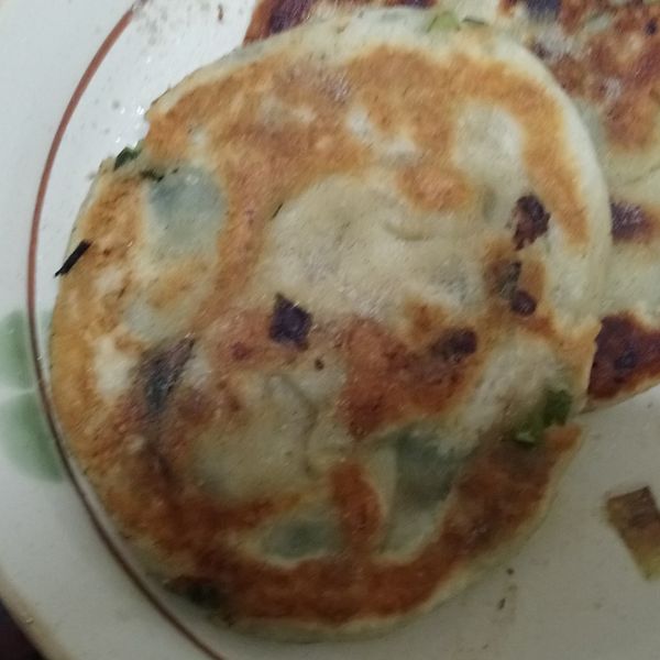 🐌三星鍋牛蔥油餅🐌 : 黃雅菁一起做