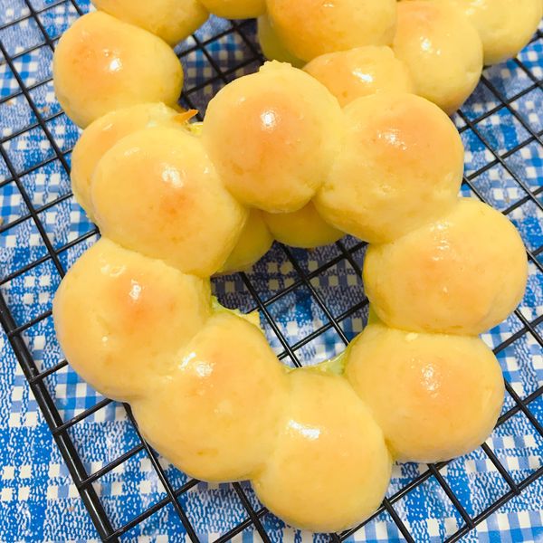 烤甜甜圈 : 張唄唄一起做