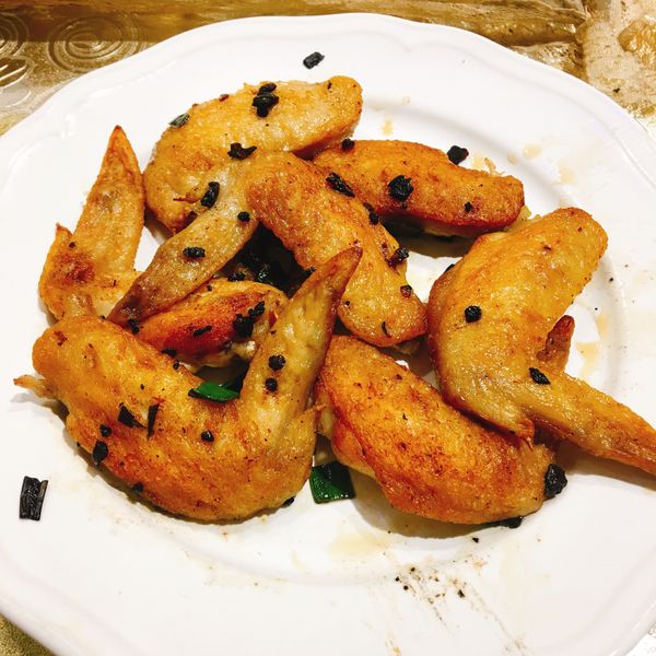 免炸椒鹽雞翅~美味下酒菜:Rita Lo 一起做