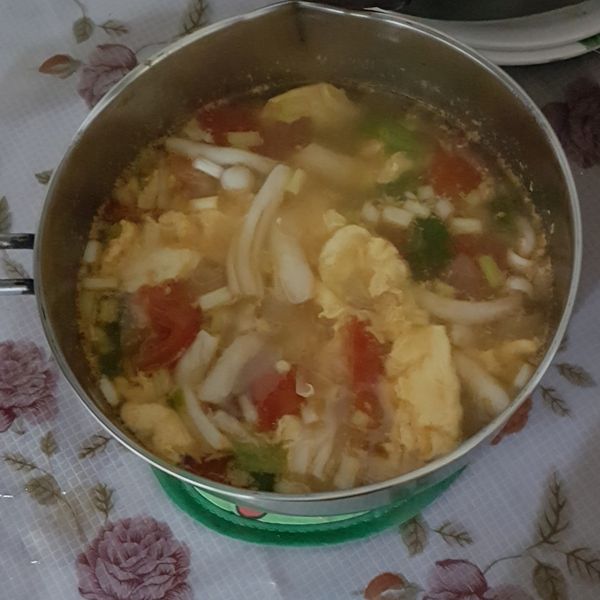 家常菇菇蕃茄蛋花湯【好菇道親子時光】：Joan 一起做