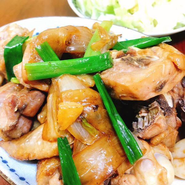 洋蔥燒雞腿肉 : Jasmine Lian一起做