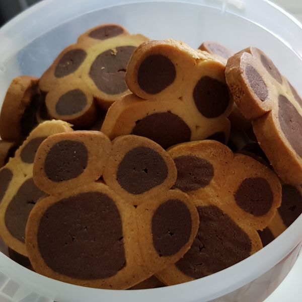 可愛貓掌餅乾 : Even Chen一起做