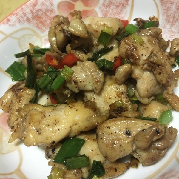 椒鹽雞丁（低醣可）：文瑄 一起做