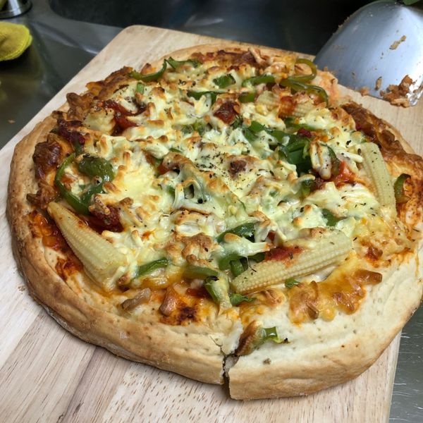 手工披薩餅皮 : 豬小玨一起做