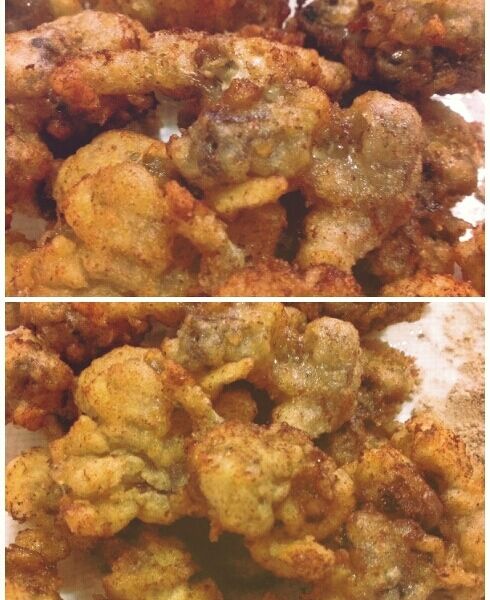 Amy上菜♥蚵仔酥 : 秋怡一起做