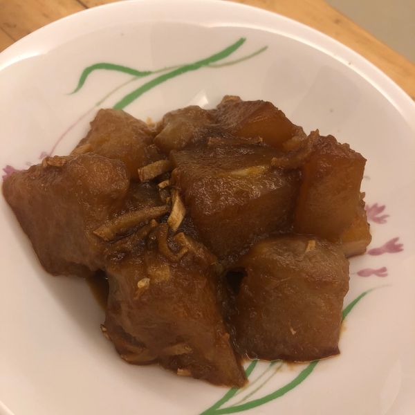 醬滷冬瓜：徐薇宣 一起做