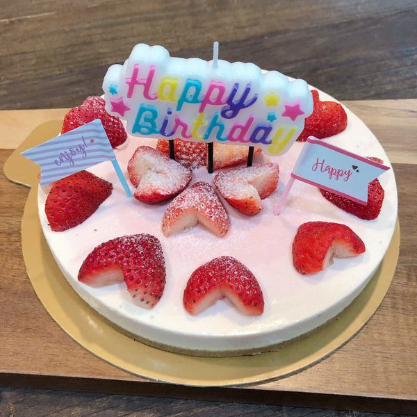 草莓漸層生乳酪蛋糕【免烤箱、超詳細步驟】 : Isa Chuang一起做