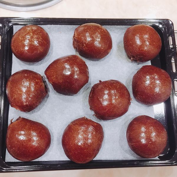 黑眼豆豆麵包 : 有興趣一起做