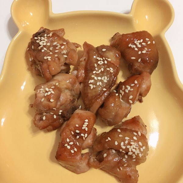 照燒雞腿排:ni 一起做
