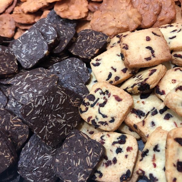 手工餅乾 杏仁巧克力 蔓越莓口味：weiwei 一起做