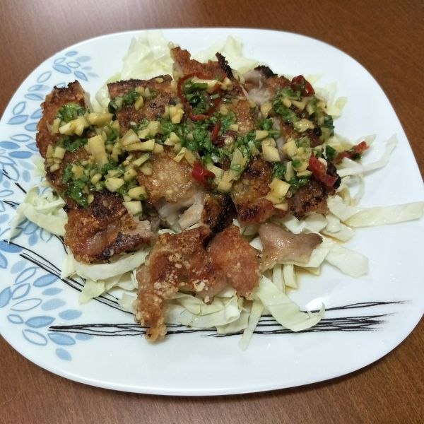 泰式椒麻雞 : 瑄媽咪一起做