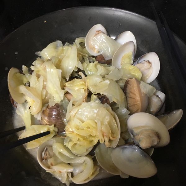 奶香蛤蜊高麗菜：Ari El 一起做