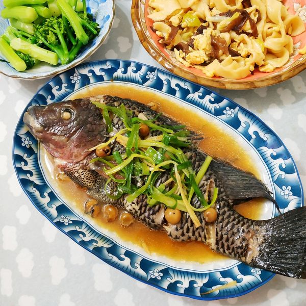 樹子蒸吳郭魚 : vivigo888一起做