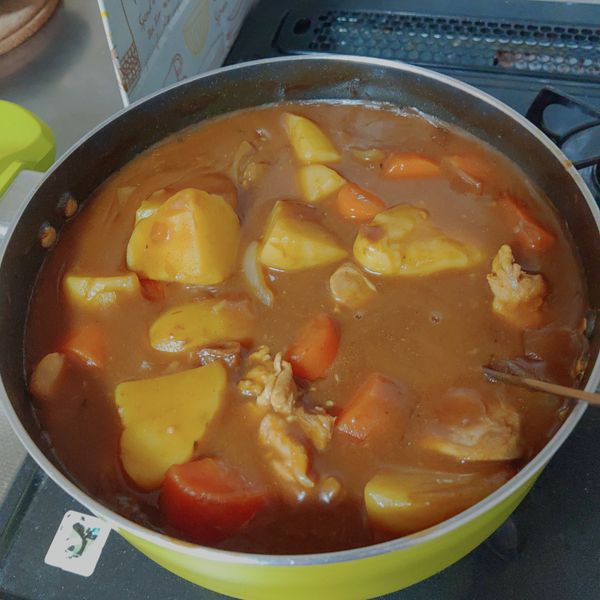 好評香濃咖哩 : 餮兒一起做