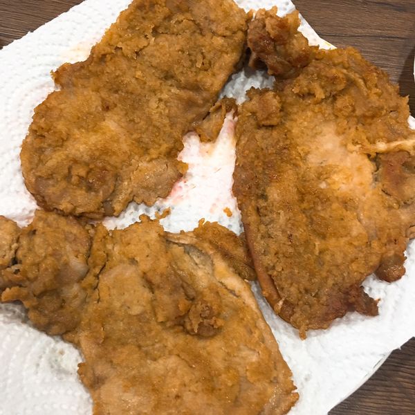 火鍋肉片變身【炸豬排】:Laetitia Chen 一起做